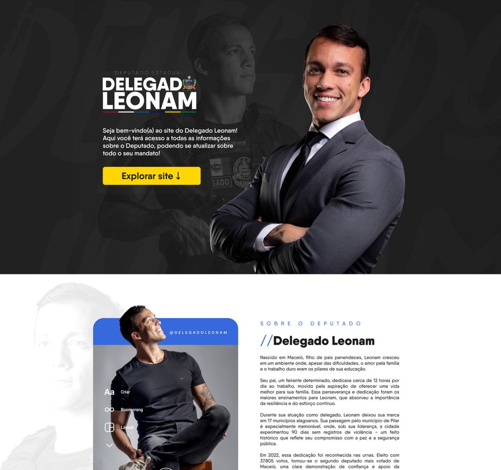 Delegado Leonam — página 1